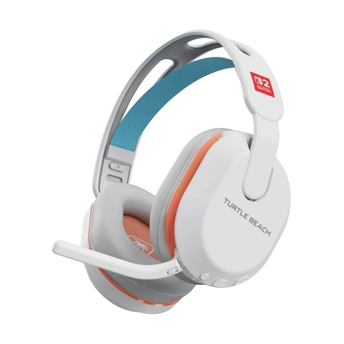 Turtle Beach Stealth 500 Gen3 Ασύρματο Over Ear Gaming Headset (Λευκό) για Nintendo Switch / Switch 2, Mobile
