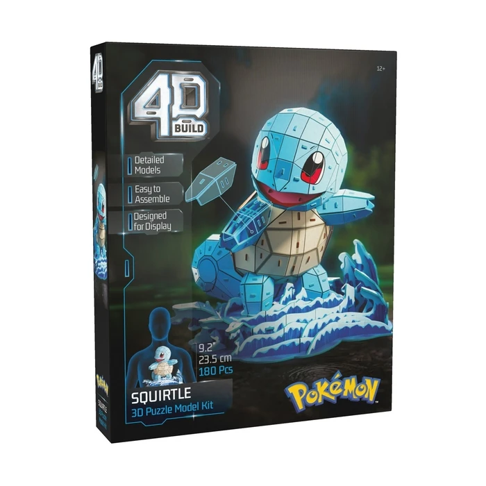 Spin Master 3D Puzzle Pokémon Squirtle - 180 κομμάτια