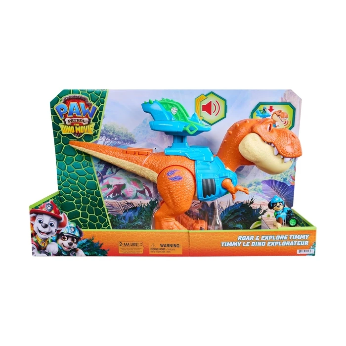 Spin Master PAW Patrol: Η Ταινία των Δεινόσαυρων - Roar & Explore Timmy (Φιγούρα Δράσης)