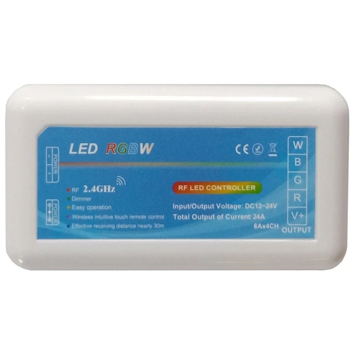 Ελεγκτής LED Avide 12V 288W RGB+W 4 Ζωνών