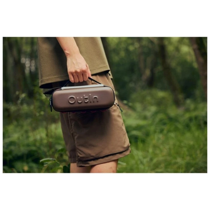OutIn EVA Protective Case for Travel Coffee Makers - Maple Brown