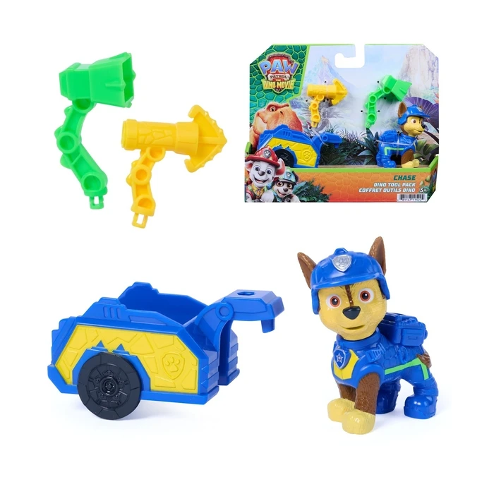 Spin Master PAW Patrol: Η Ταινία των Δεινοσαύρων - Σετ Εργαλείων Chase (Chase Dino Tool Pack)