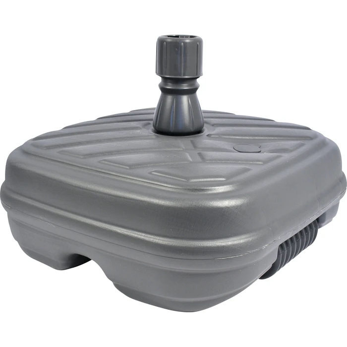 ADRIATIC Plastic Umbrella Base 48L – Anthracite (Pole Diameter 33–48 mm)