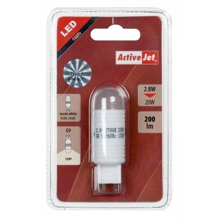 Λάμπα LED Activejet G9 2.8W/230V