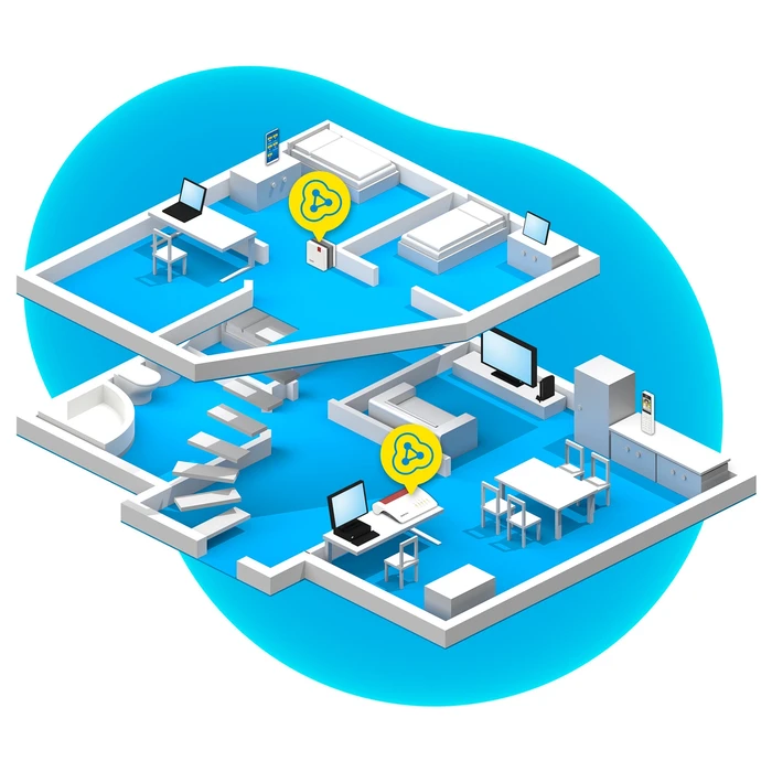 Repeater AVM FRITZ! 1200 AX Repeater - WLAN - Wifi-6