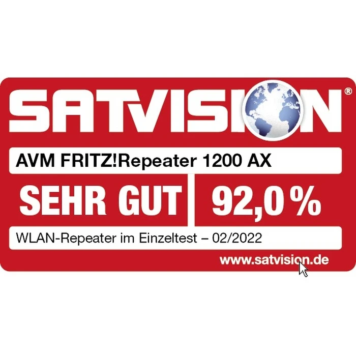 Repeater AVM FRITZ! 1200 AX Repeater - WLAN - Wifi-6