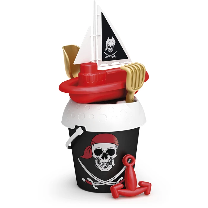 Σετ Κουβαδάκι Παραλίας Pirates Island με Βαρκούλα — ADRIATIC