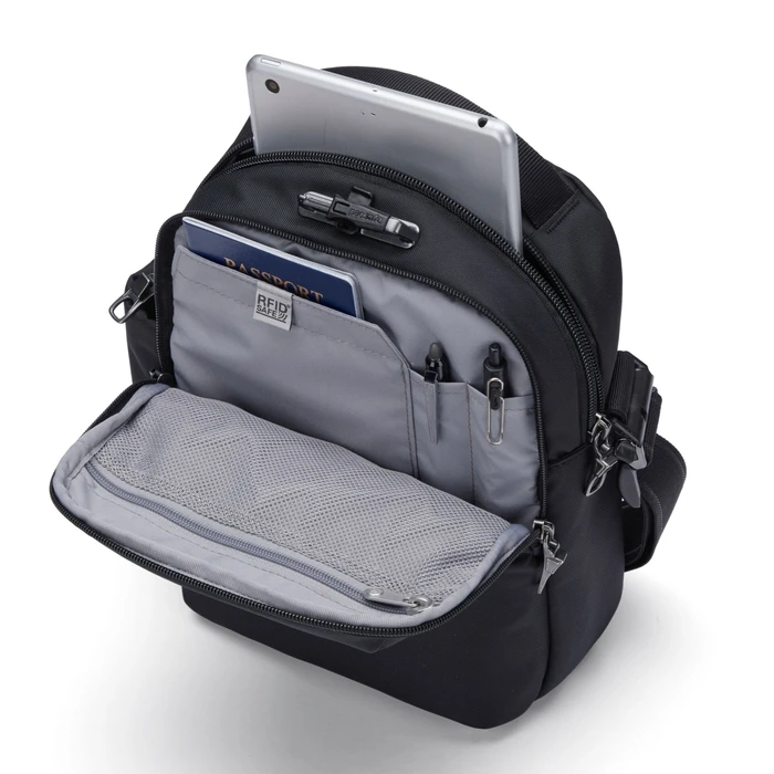 Pacsafe V Tour Crossbody - Black