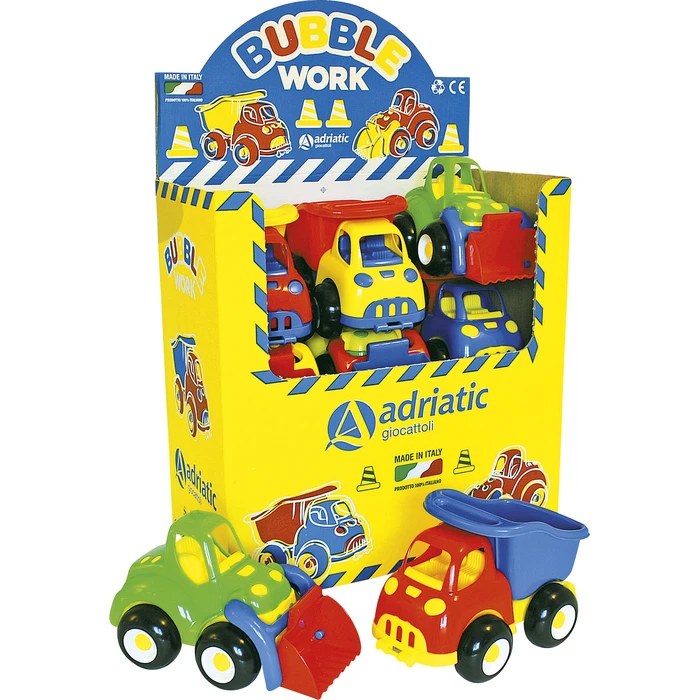 Toy Trucks-Bulldozers ADRIATIC, Set 1 pc, 22 cm