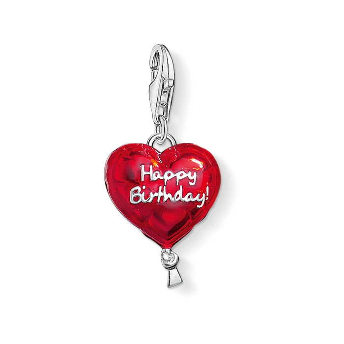 Γυναικείο Charm Thomas Sabo 1286-007-10 από Ασήμι Red