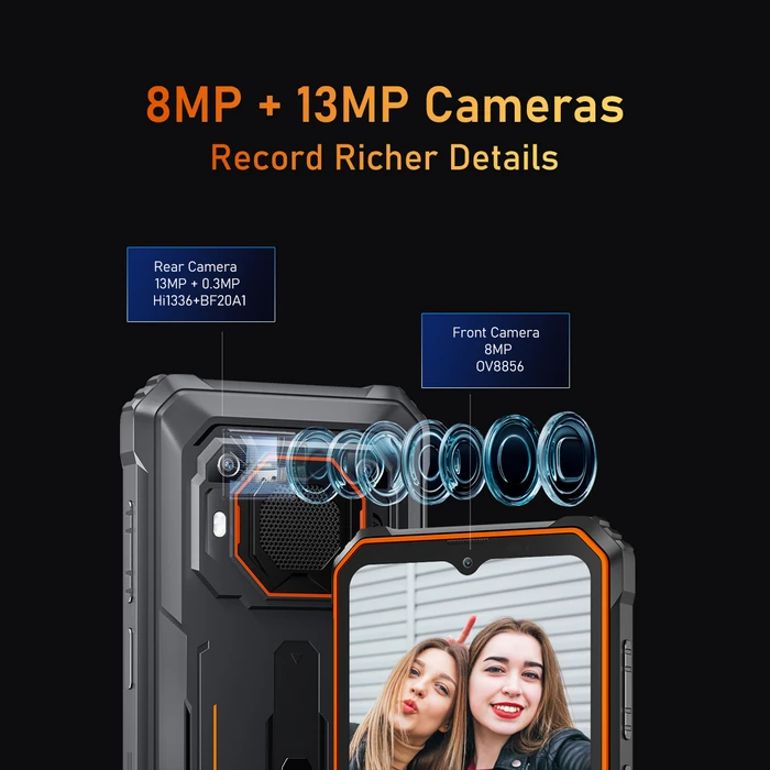 Smartphone BlackView BV6200 PRO (6GB+128GB) NFC RUGGED B.Orange