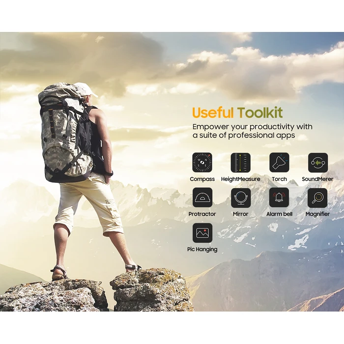 Tablet Blackview Octa-core RUGGED 10.36' (6GB+128GB) ACTIVE 8 4G SIM Android 13 Orange