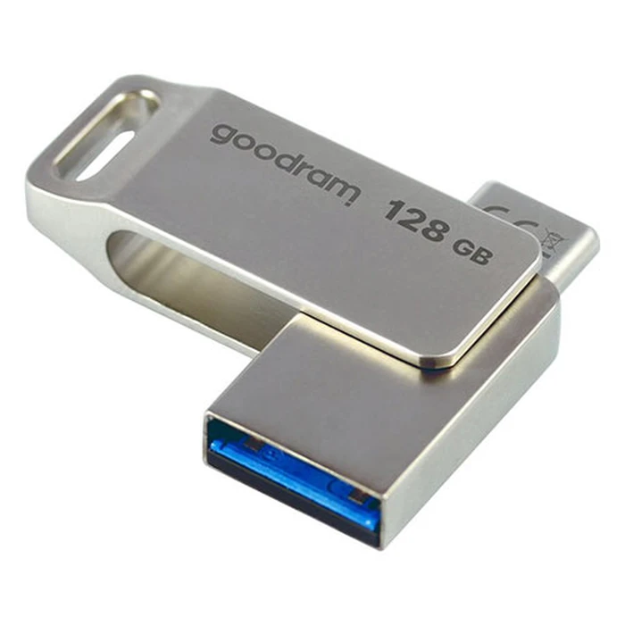 USB Flash 128GB Goodram OTG USB3.2 GEN1 & TYPE-C Silver