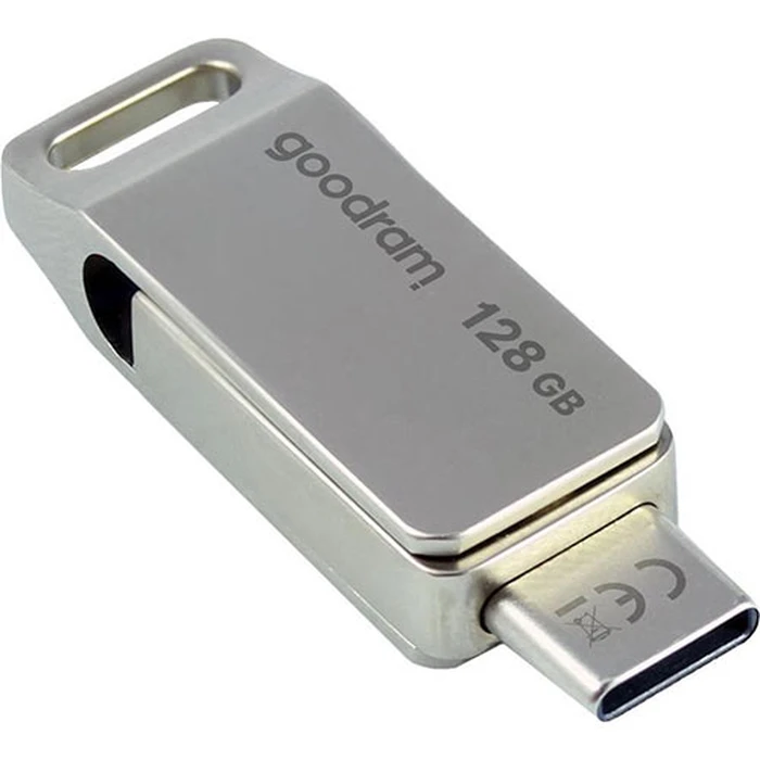 USB Flash 128GB Goodram OTG USB3.2 GEN1 & TYPE-C Silver
