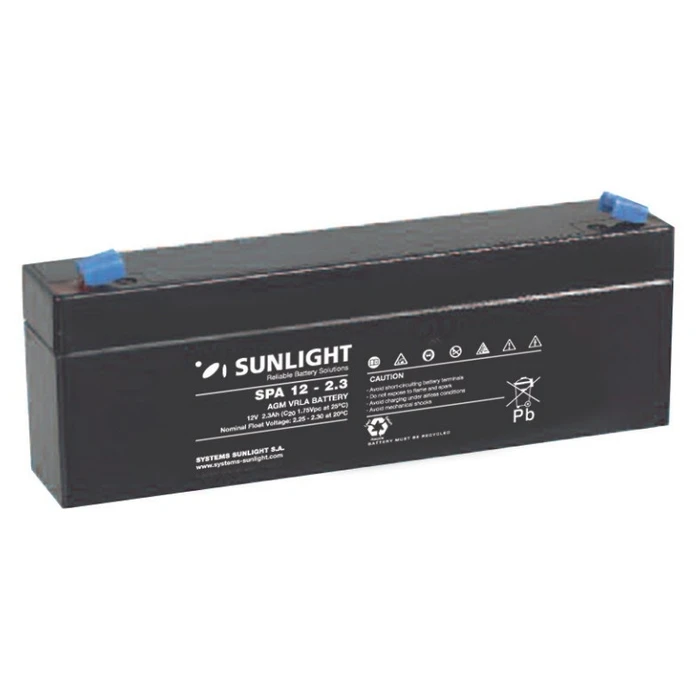 Μπαταρία Μολύβδου SunLight 12V 2.3A