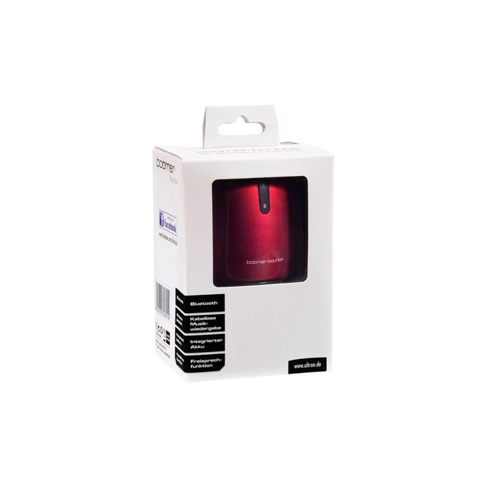 Ultron Boomer Bounce Bluetooth Speaker 2W Red