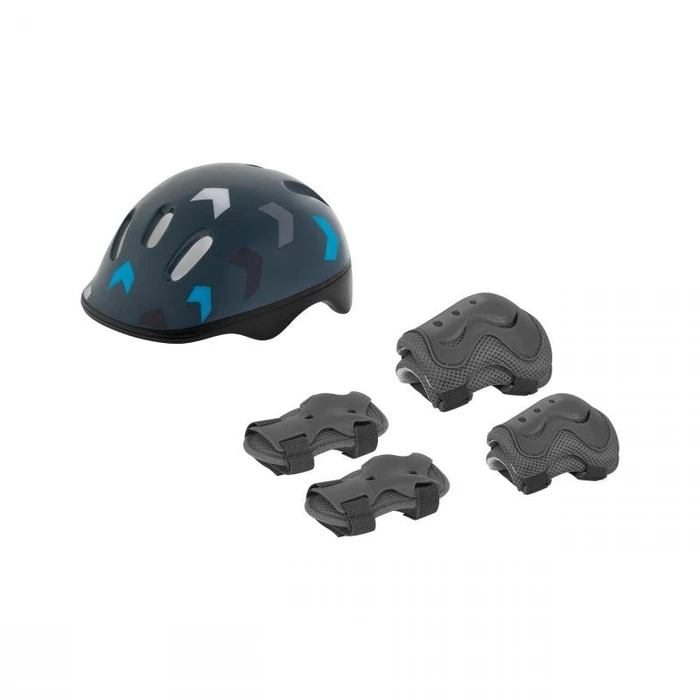 Rebel Παιδικό Σετ Προστατευτικών για Ποδήλατο Μπλε