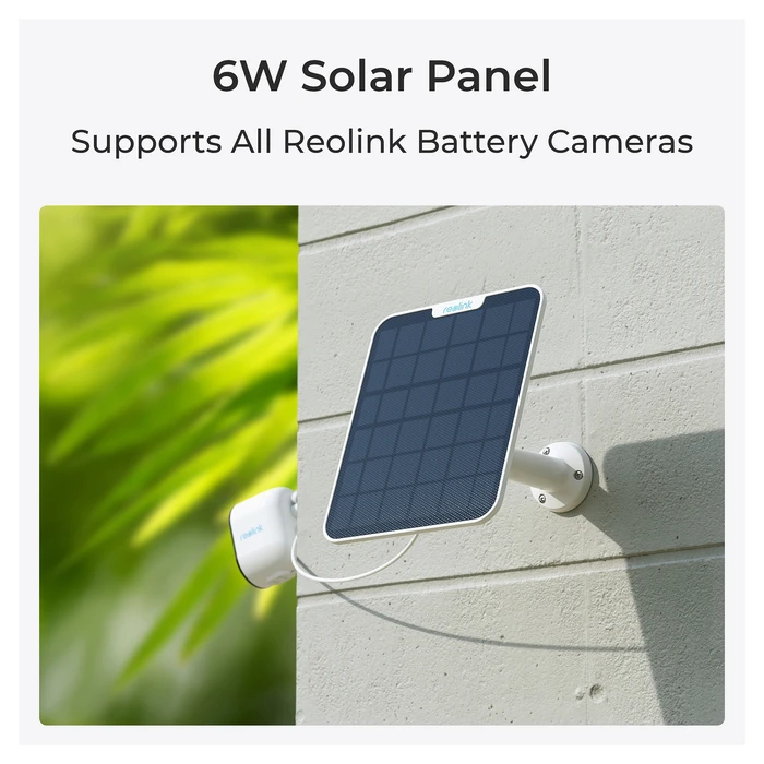 Αξεσουάρ CCTV Reolink Whitees 6W Solarpanel