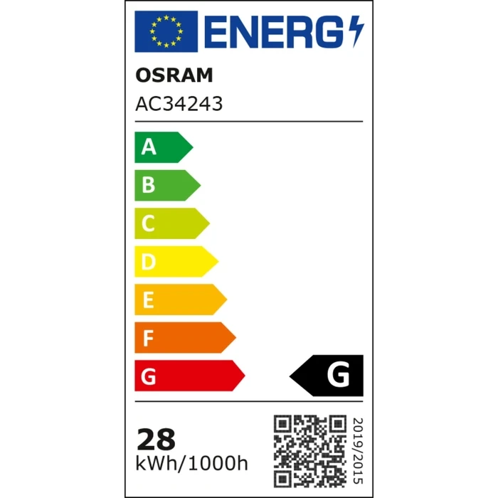 Osram Dulux T/E Fluorescent Lamp 26W GX24q-3 3000K Warm White 1750 lm (MPN: DU-TE-26-830)