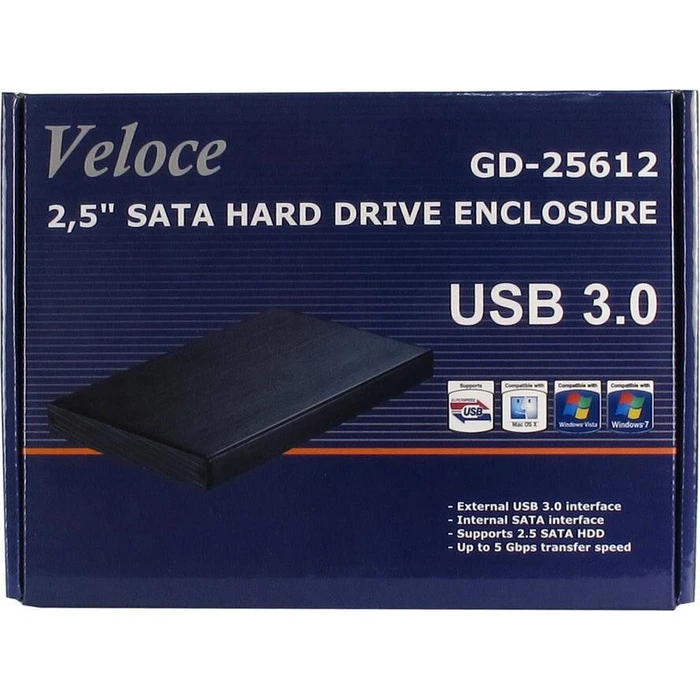 Θήκη Σκληρού Δίσκου 2,5 InterTech GD-25612 USB 3.0