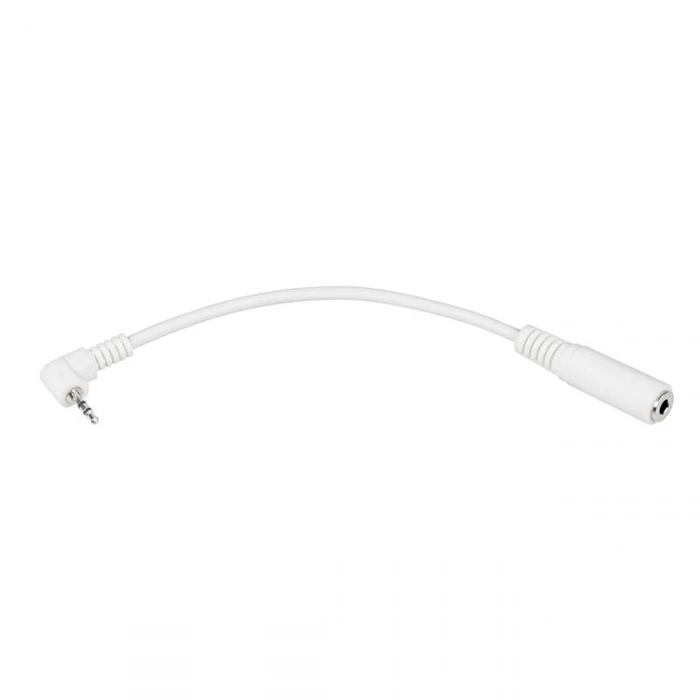 Αντάπτορας 2.5mm γωνία - 3.5mm M/F σε Αντάπτορας (λευκό)