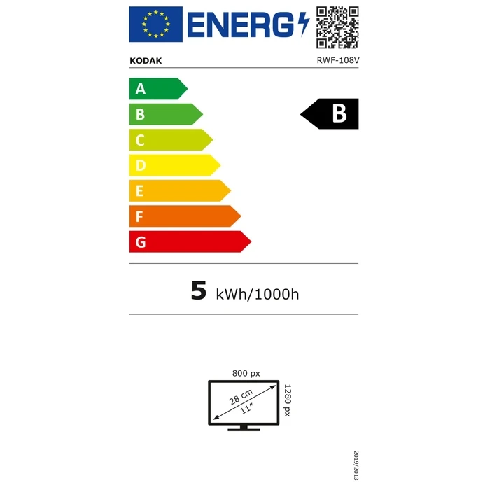 Kodak Ψηφιακή Κορνίζα WiFi RWF-108V Ροζ