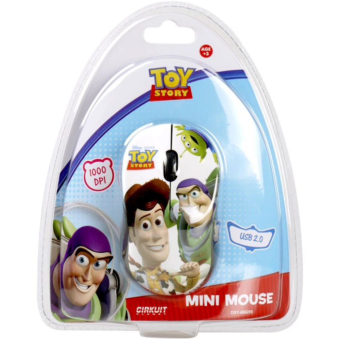 Ποντίκι Ενσύρματο Disney MM295 "TOY STORY" Mini Optical USB