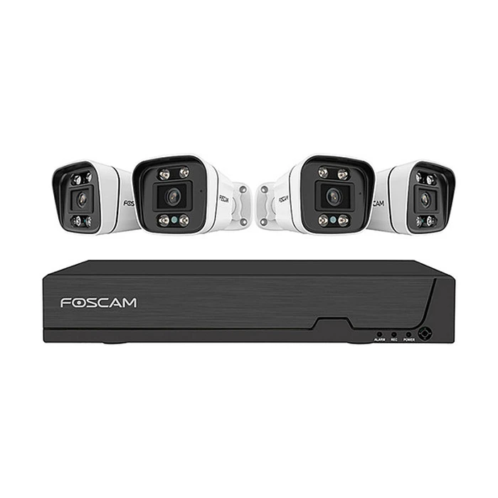 Σύστημα Παρακολούθησης Foscam FNA108E-B4-2T 4 Cameras with Recorder Black