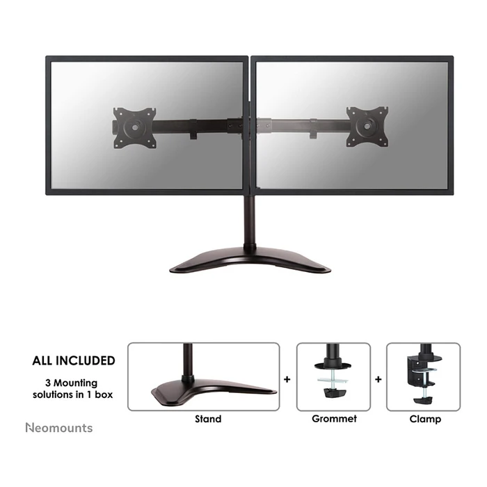 Βάση Monitor Neomounts Full-Motion for 10-27" 16KG NM-D335DBlack Black