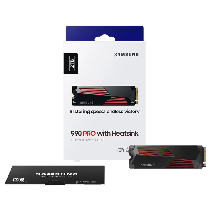 Σκληρός Δίσκος M.2 2TB Samsung 990 PRO Heatsink NVMe PCIe 4.0 x 4 retail