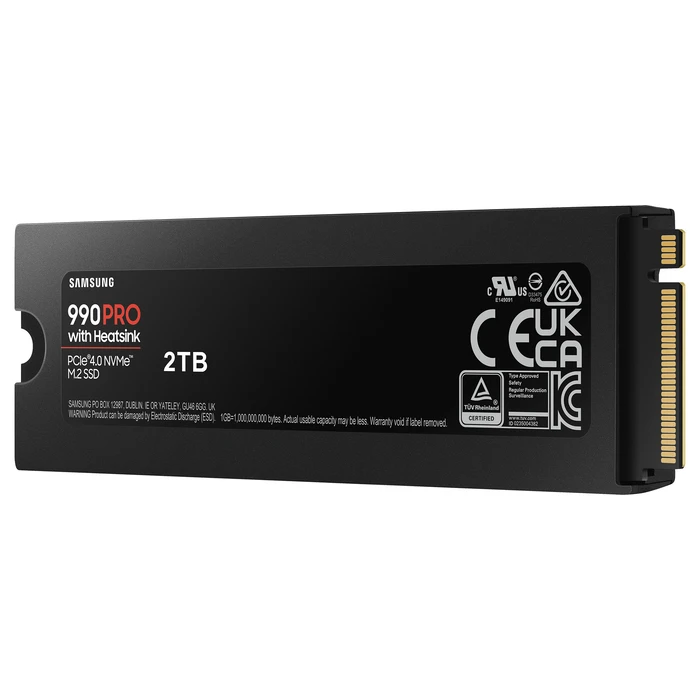 Σκληρός Δίσκος M.2 2TB Samsung 990 PRO Heatsink NVMe PCIe 4.0 x 4 retail