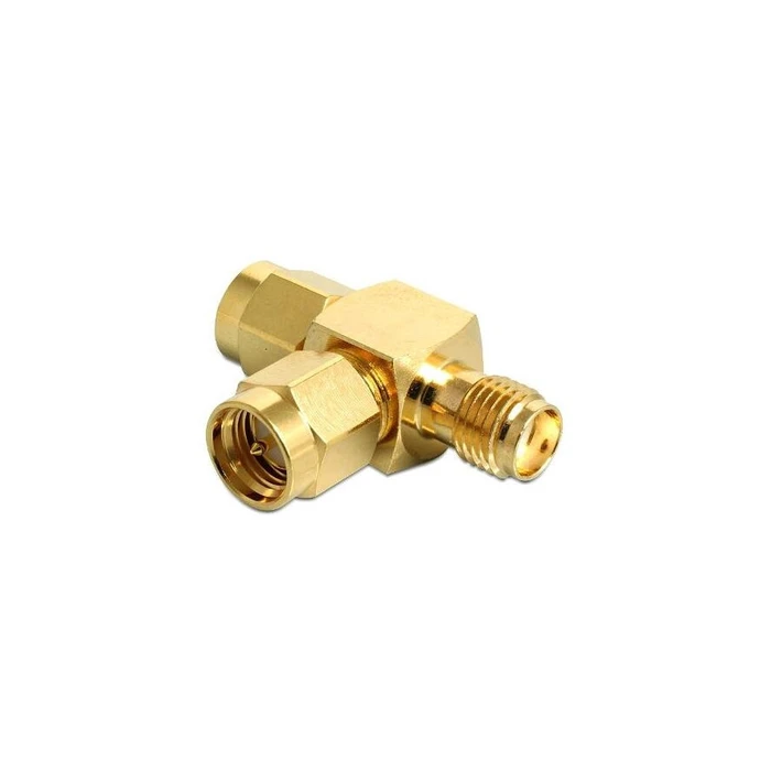 Αντάπτορας Δικτύου Delock SMA -> 2x SMA Bu/St T-Stuck