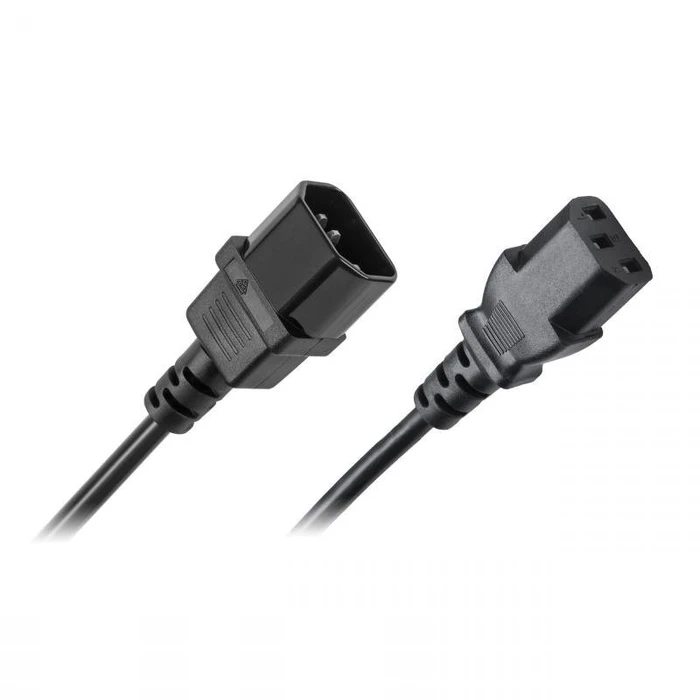 Καλώδιο Τροφοδοσίας Η/Υ Cabletech Προέκταση 0.5m IEC C13 - IEC C14