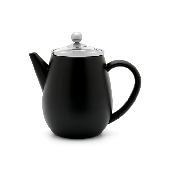 Bredemeijer Eva Teapot 500ml Black