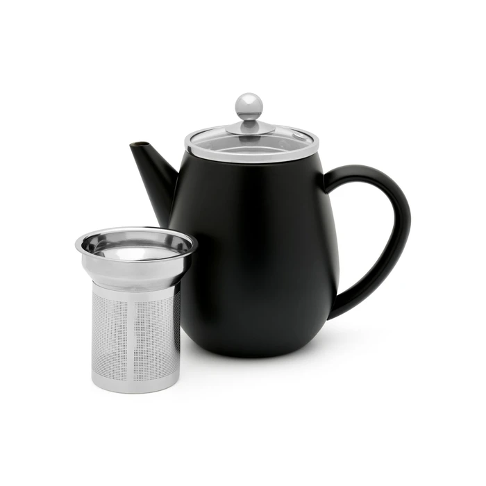 Bredemeijer Eva Teapot 500ml Black