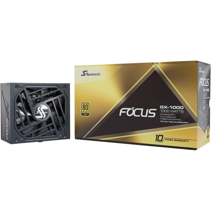 Τροφοδοτικό 1000W Seasonic Focus-GX-1000 ATX 3.1 80+ Gold
