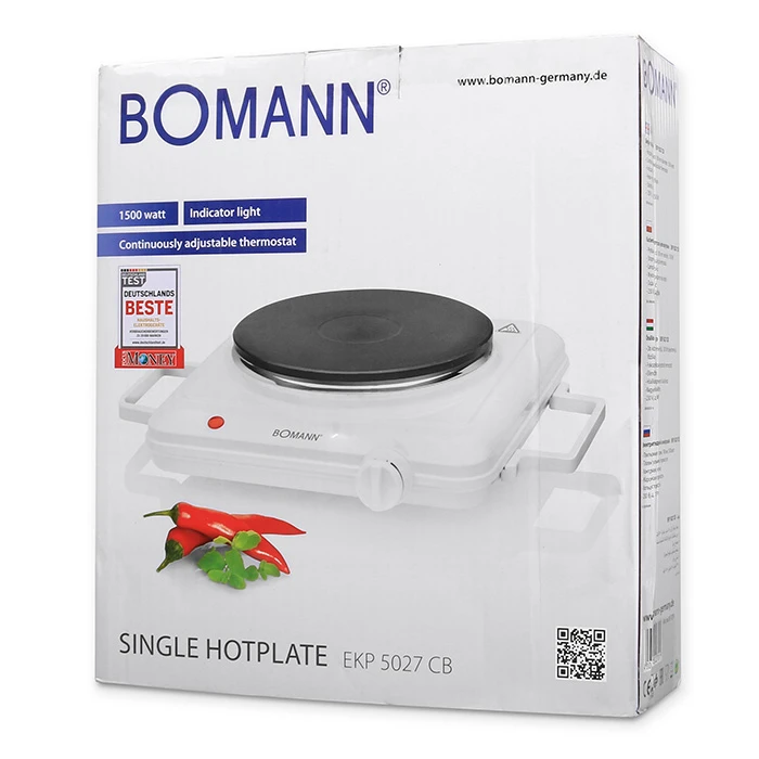 Ηλεκτρική Εστία Bomann EKP 5027 ΜΟΝΗ