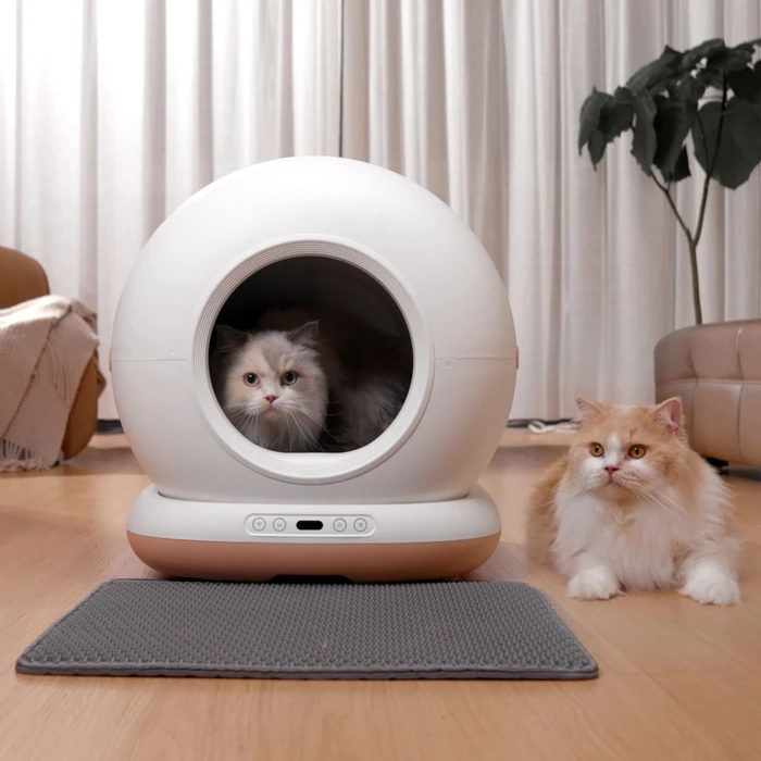 AstroPet Neptune Series Self-Cleaning Cat Litter Box