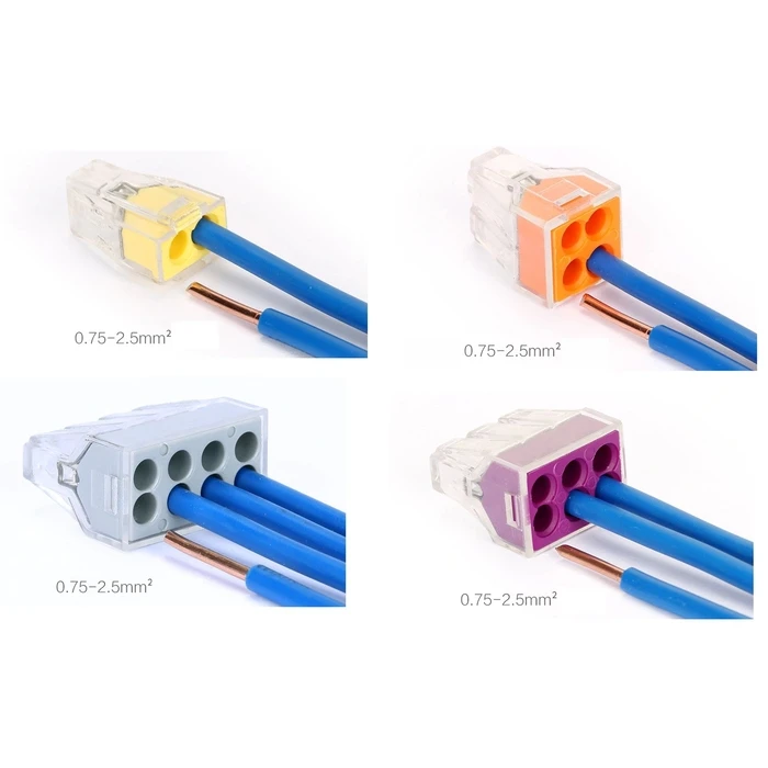 Σετ Τερματικά Καλωδίων 2P/4P/6P/8P 0.75 - 2.5mm2 (40 τμχ)