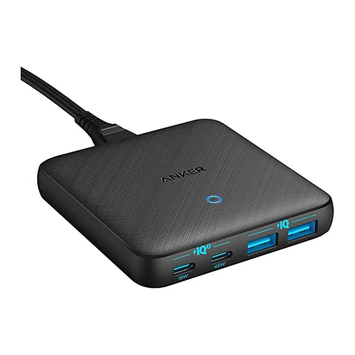 Φορτιστής Πρίζας Anker 543 PowerPort Atom III 65W Slim 4-Port GaN