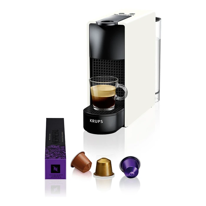 Καφετιέρα με Κάψουλα Krups XN1101 Nespresso Essenza Mini Pod White