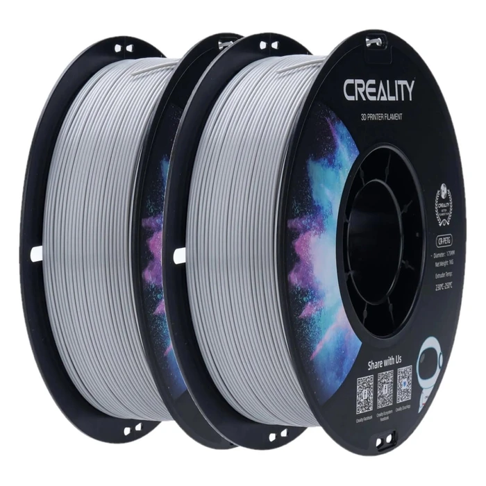 CREALITY Filament 3D Printer Creality CR PETG Value Pack 2kg 2x Gray