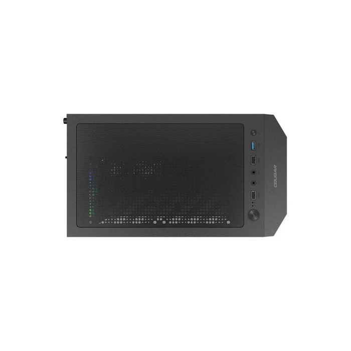 Κουτί Υπολογιστή Cougar MX110 Mesh-G RGB Tempered Glass Middle ATX Black (4x120mm RGB)