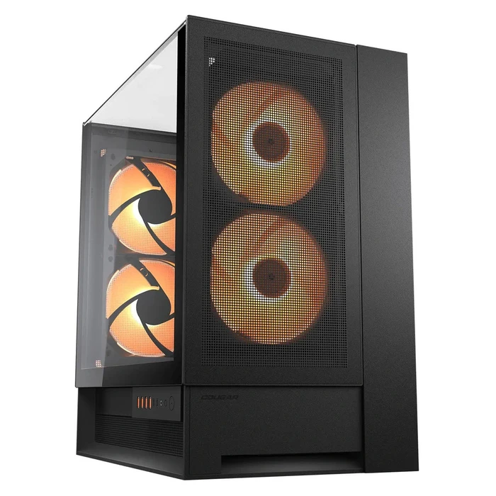 Cougar OmnyX Gaming Midi Tower Κουτί Υπολογιστή με ARGB Φωτισμό Μαύρο