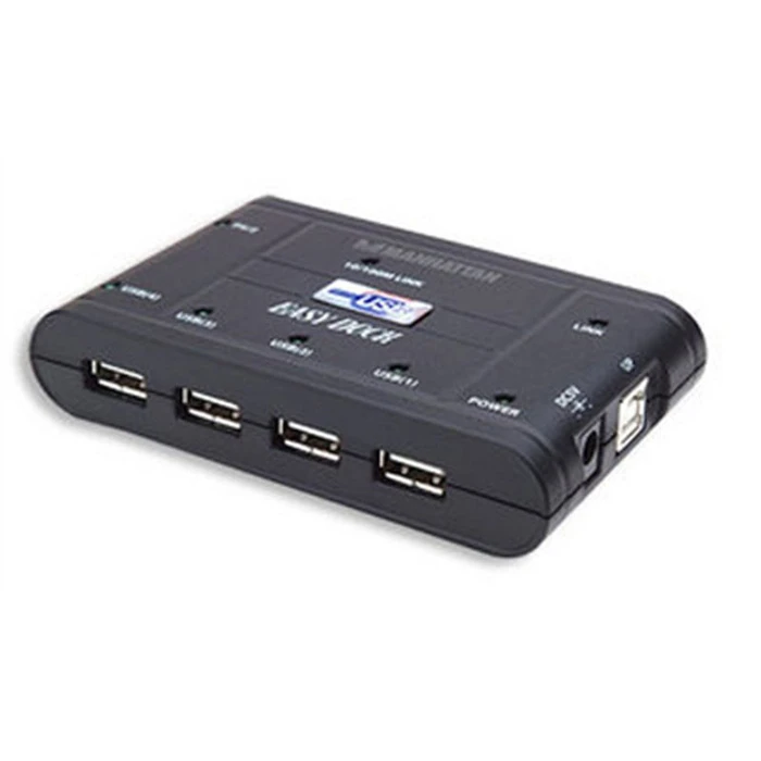 Manhattan Multi-Port Hub USB-PS/2-LAN-Serial (MNH-172905)