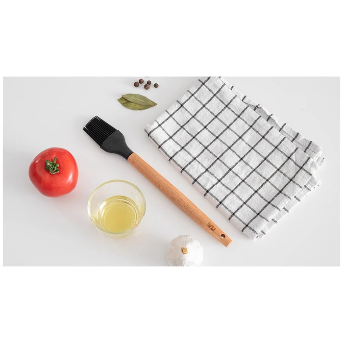 Kitchen brush Teesa silicone and wood