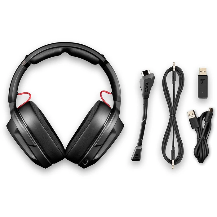 Gaming Headset Teufel CAGE PRO wireless Over-Ear Bluetooth night Black