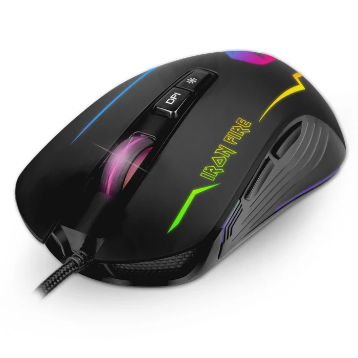 Ποντίκι Gaming Ενσύρματο Nod Iron Fire RGB