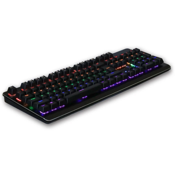 Gaming Πληκτρολόγιο Ενσύρματο Nod IRON STRIKE GAMING Black RGB LED