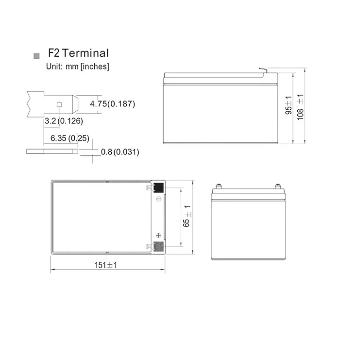 Μπαταρία Μολύβδου Nod LAB 12V 9AH